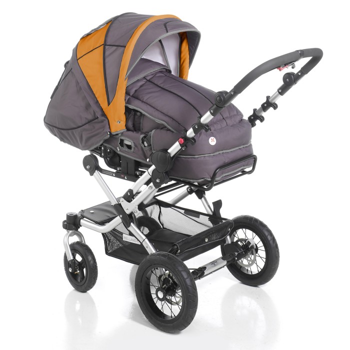 Hauck_Bellano_Kombikinderwagen_taube_orange