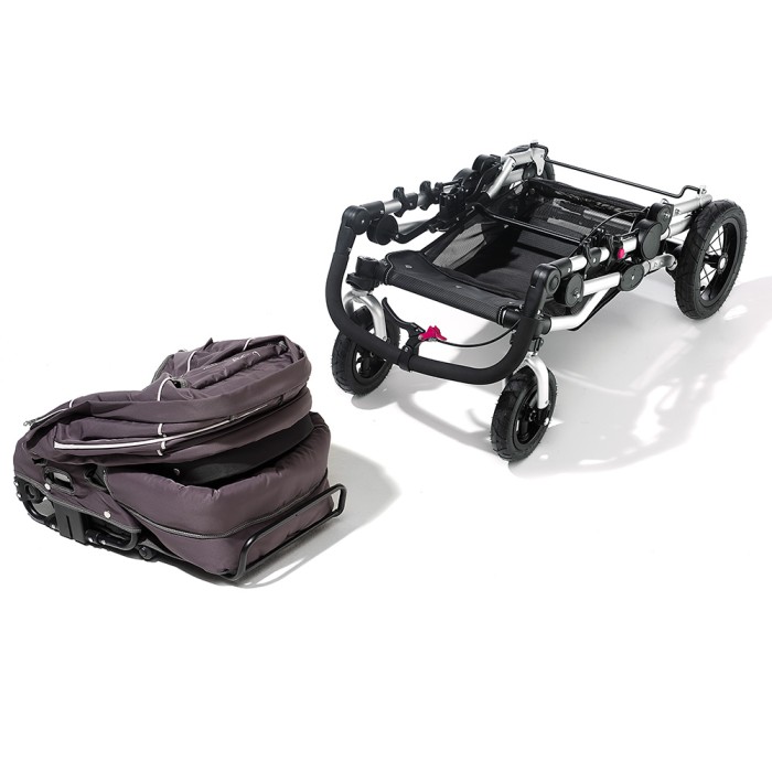 Hauck_Bellano_Kombikinderwagen_grau_melange_schwarz